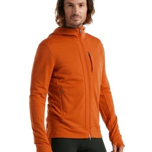 Icebreaker Men's Merino Quantum III Long Sleeve Zip Hoodie